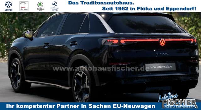 Volkswagen T-Roc LIFE 1.5 eTSI mild-hybrid 116PS DSG (AUTOMATIK), 16" Alufelgen, ACC Tempomat, Climatronic, Rückfahrkamera, Parksensoren vorne/hinten, Radio 12,9" + Wireless App-Connect, Toter-Winkel-Warner, M-Lederlenkrad, Armlehne vorn, LED-Scheinwerfer, Dachreling 