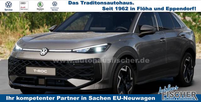 Volkswagen T-Roc LIFE 1.5 eTSI mild-hybrid 116PS DSG (AUTOMATIK), 16" Alufelgen, ACC Tempomat, Climatronic, Rückfahrkamera, Parksensoren vorne/hinten, Radio 12,9" + Wireless App-Connect, Toter-Winkel-Warner, M-Lederlenkrad, Armlehne vorn, LED-Scheinwerfer, Dachreling 