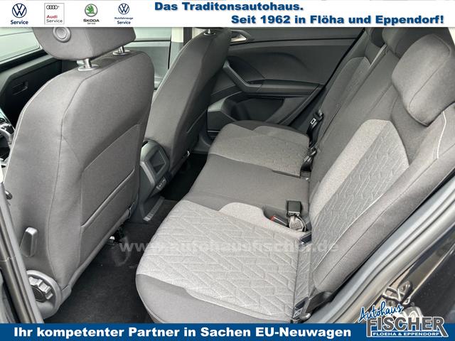 Volkswagen T-Cross Limited 1.0 TSI 115PS, 5 JAHRE GARANTIE, ANHÄNGERKUPPLUNG, NAVI 8", 17" Alu / Ganzjahresreifen, Climatronic, Sitzheizung, Parksensoren vo/hi + Kamera, Keyless, Privacy-Glas, Deep-Black Perleffekt, Dachreling, Sicht-Paket, Lendenwirbelstützen vorn 