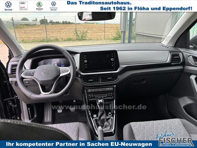 Volkswagen T-Cross Limited 1.0 TSI 115PS, 5 JAHRE GARANTIE, ANHÄNGERKUPPLUNG, NAVI 8", 17" Alu / Ganzjahresreifen, Climatronic, Sitzheizung, Parksensoren vo/hi + Kamera, Keyless, Privacy-Glas, Deep-Black Perleffekt, Dachreling, Sicht-Paket, Lendenwirbelstützen vorn 