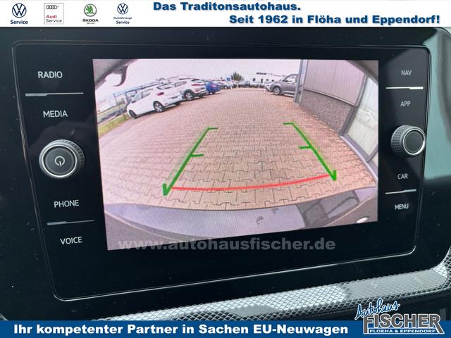 Volkswagen T-Cross Limited 1.0 TSI 115PS, 5 JAHRE GARANTIE, ANHÄNGERKUPPLUNG, NAVI 8", 17" Alu / Ganzjahresreifen, Climatronic, Sitzheizung, Parksensoren vo/hi + Kamera, Keyless, Privacy-Glas, Deep-Black Perleffekt, Dachreling, Sicht-Paket, Lendenwirbelstützen vorn 