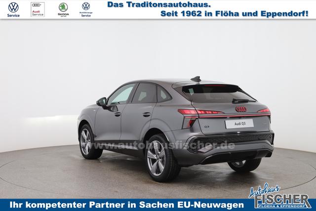 Audi Q3 Sportback Basis 2.0 TFSI quattro S-Tronic, El. Heckklappe, MMI Navi plus 