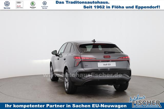 Audi Q3 Sportback Basis 2.0 TFSI quattro S-Tronic, El. Heckklappe, MMI Navi plus 