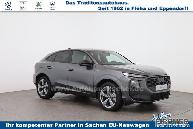 Audi Q3 Sportback Basis 2.0 TFSI quattro S-Tronic, El. Heckklappe, MMI Navi plus 