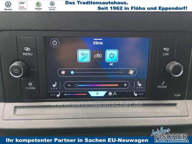Volkswagen Caddy Cargo 1.5 TSI EcoProfi Klima Hecktüren SHZ 