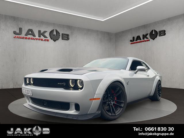 Dodge Challenger - SRT Hellcat Widebody 727PS V8 6.2L*NAP-Auspuff*Unfallfrei*Deutsche Erstauslieferung*Tieferlegung*Distanzscheiben*ACC*Brembo*uvm*