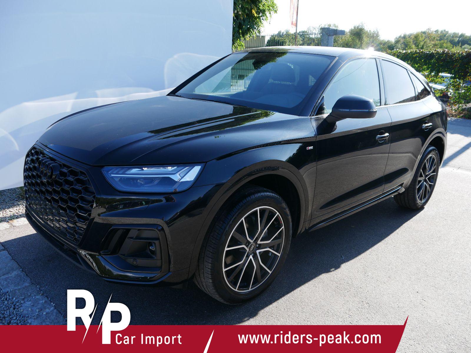 Audi Q5 2023 schwarze Innenausstattung