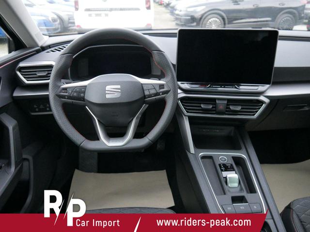 Seat Leon Sportstourer FR Kombi 2.0 TDI DSG*NAVI*ACC*5J-GARANTIE*AHK-SCHWENKBAR*SOFORT-VERFÜGBAR*PDC*LED*SHZ*KLIMA*18-ZOLL 