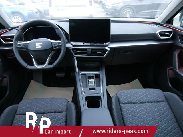 Seat Leon Sportstourer FR Kombi 2.0 TDI DSG*NAVI*ACC*PDC*5j-GARANTIE*LED*SHZ*TEMPOMAT*18-ZOLL*SOFORT-VERF&Uuml;GBAR 