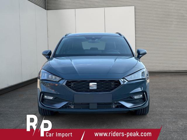 Seat / Leon Sportstourer ST / Blau / / / NAVI+ACC+KAMERA+SHZ+ACC+ALU+Virtual Pedal