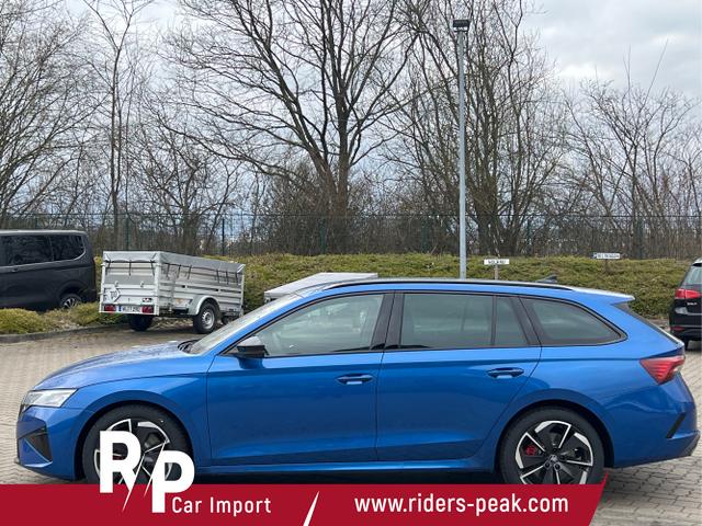 Skoda / Octavia Combi / Blau / / / NAVI+MATRIX-LED+EL. HECKKL.+ 18LM