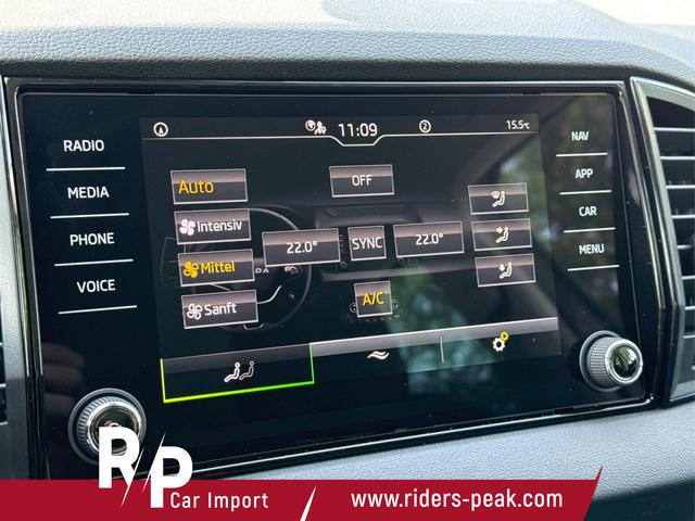 Skoda / Karoq / Grau / / / SHZ+ACC+KESSY+VICO+SMARTLINK+18'' ALU
