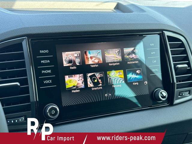 Skoda / Karoq / Silber / / / SHZ+ACC+KESSY+VICO+SMARTLINK+18'' ALU