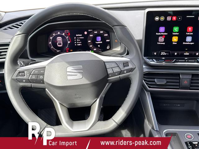 Seat / Leon Sportstourer / Blau / / / DSG+KAMERA+ACC+SHZ+KLIMA+FULLLINK+LED