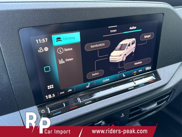 Volkswagen / Caddy Maxi / Weiß / / / Caddy Maxi LANE ASSIST+CAM+SHZ+KLIMA+GJR+GRA