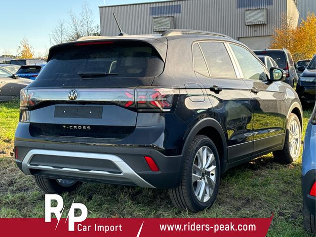 Volkswagen / T-Cross / Schwarz / / / KAMERA+IQ-LIGHT+SUNSET+PDC+SHZ+17 LM