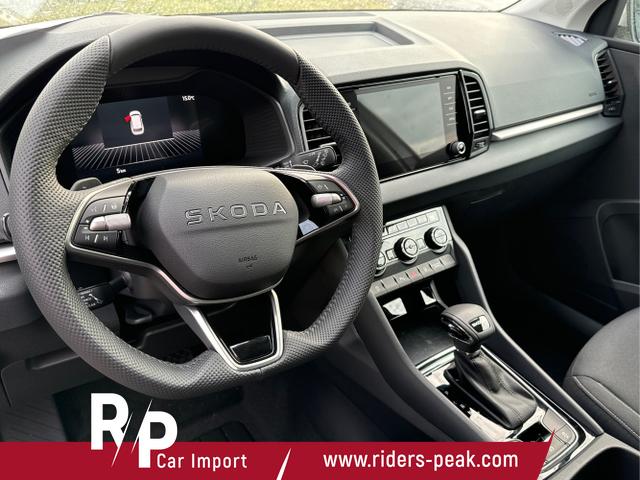 Skoda / Karoq / Silber / / / AHK+el.HECKKLAPPE+KAMERA+PDC+KESSY+ACC