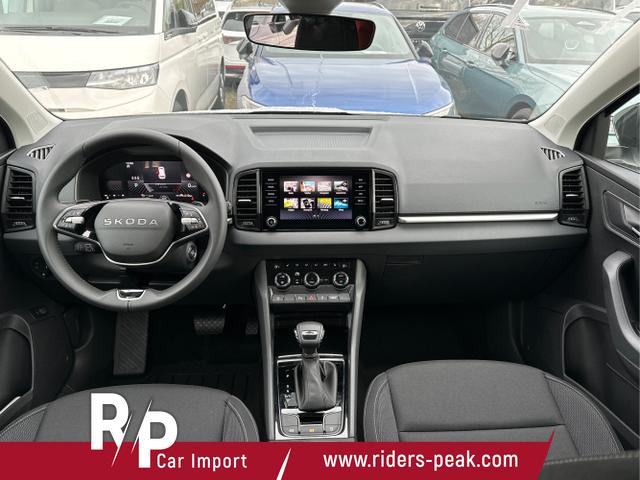Skoda / Karoq / Schwarz / / / AHK+KAMERA+EL. HECKKL.+SHZ+ACC+KESSY+18''ALU