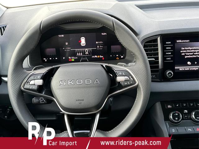 Skoda / Karoq / Schwarz / / / AHK+el.HECKKLAPPE+KAMERA+PDC+KESSY+ACC