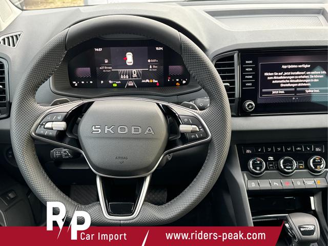 Skoda / Karoq / Grau / / / AHK+el.HECKKLAPPE+KAMERA+PDC+KESSY+ACC