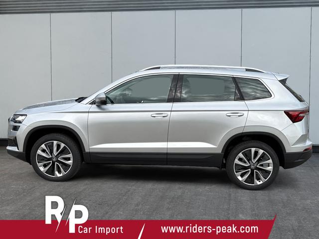 Skoda / Karoq / Silber / / / AHK+KAMERA+EL. HECKKL.+SHZ+ACC+KESSY+18''ALU