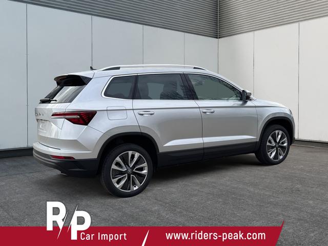 Skoda / Karoq / Silber / / / AHK+KAMERA+EL. HECKKL.+SHZ+ACC+KESSY+18''ALU
