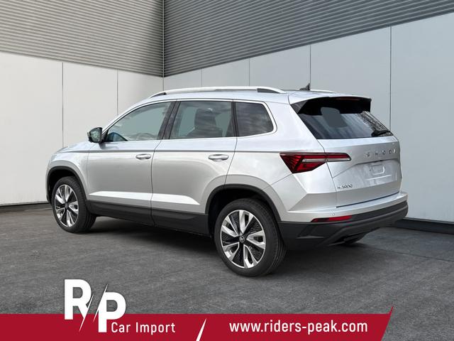 Skoda / Karoq / Silber / / / AHK+KAMERA+EL. HECKKL.+SHZ+ACC+KESSY+18''ALU