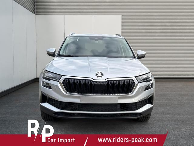 Skoda / Karoq / Silber / / / AHK+KAMERA+EL. HECKKL.+SHZ+ACC+KESSY+18''ALU