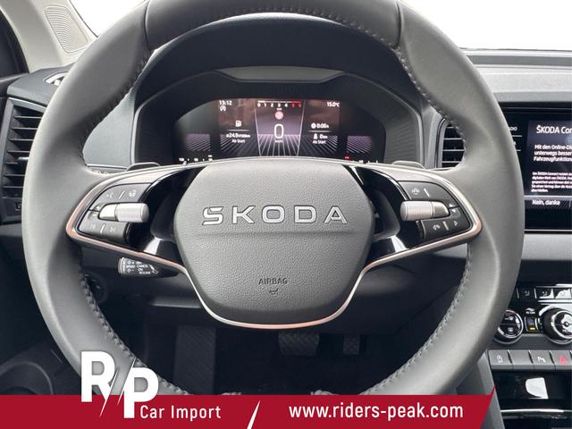 Skoda / Karoq / Grau / / / AHK+KAMERA+EL. HECKKL.+SHZ+ACC+KESSY+18''ALU