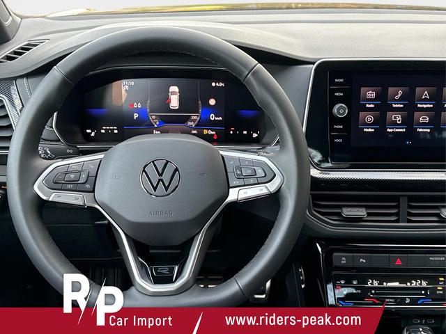 Volkswagen / T-Cross / Schwarz / / / AHK+KAMERA+IQ-LIGHT+SUNSET+PDC+18 LM, Beispielbilder, ggf. teilweise mit Sonderausstattung