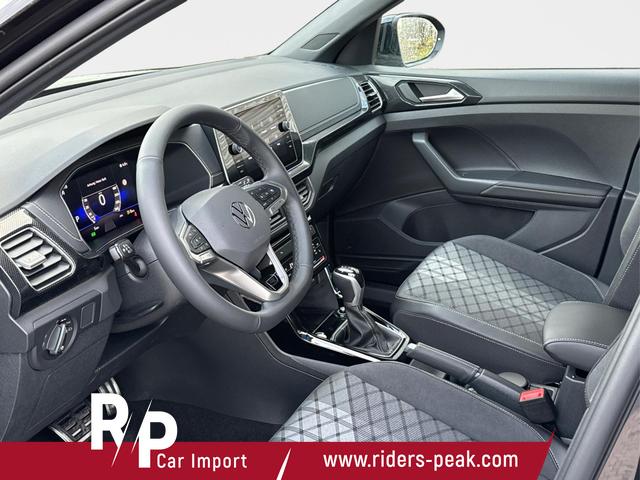 Volkswagen / T-Cross / Schwarz / / / AHK+KAMERA+IQ-LIGHT+SUNSET+PDC+18 LM, Beispielbilder, ggf. teilweise mit Sonderausstattung
