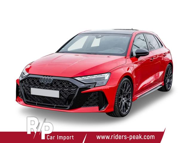 Audi RS3 Sportback - 360KAM+SHZ+KLIMA+LED+SOUND+19"ALU+DESIGNPAKET ROT