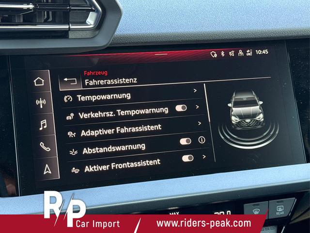 Audi / A3 Sportback / Schwarz / / / ACC+KAMERA+SHZ+LED+16LM+APP