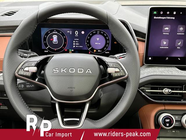 Skoda / Kodiaq / Wei&szlig; / / / LEDER+AHK+PANO+MATRIX+360 KAM+eHK+20 LM, Beispielbilder, ggf. teilweise mit Sonderausstattung