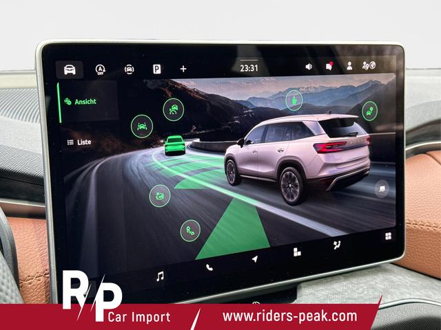 Skoda / Kodiaq / Wei&szlig; / / / LEDER+AHK+PANO+MATRIX+360 KAM+eHK+20 LM, Beispielbilder, ggf. teilweise mit Sonderausstattung