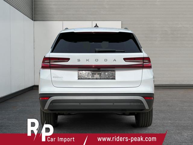 Skoda / Kodiaq / Wei&szlig; / / / LEDER+AHK+PANO+MATRIX+360 KAM+eHK+20 LM, Beispielbilder, ggf. teilweise mit Sonderausstattung
