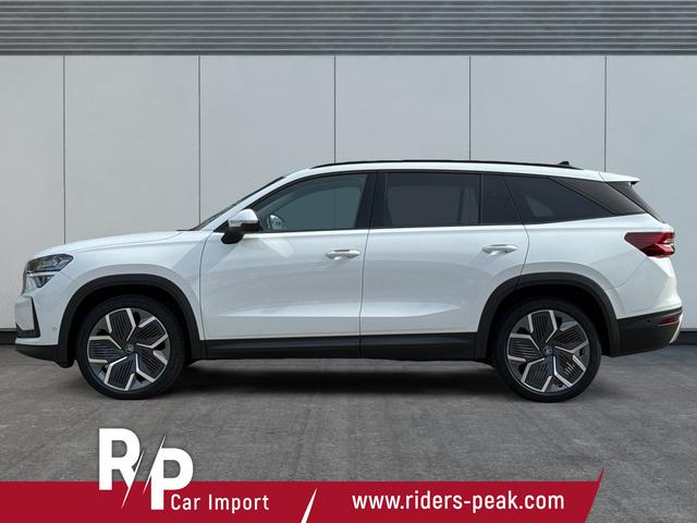 Skoda / Kodiaq / Wei&szlig; / / / LEDER+AHK+PANO+MATRIX+360 KAM+eHK+20 LM, Beispielbilder, ggf. teilweise mit Sonderausstattung