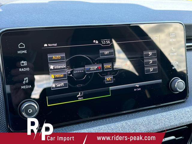 Skoda / Kamiq / Schwarz / / / SHZ+KAMERA+SMARTLINK+PDC+LED+16 ALU, Beispielbilder, ggf. teilweise mit Sonderausstattung
