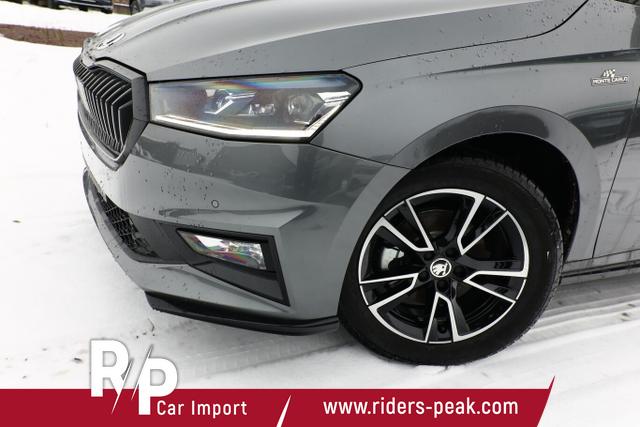 Skoda Fabia Monte Carlo DSG MonteC Pano Kessy Kam 5J/100k SHZ Temp 