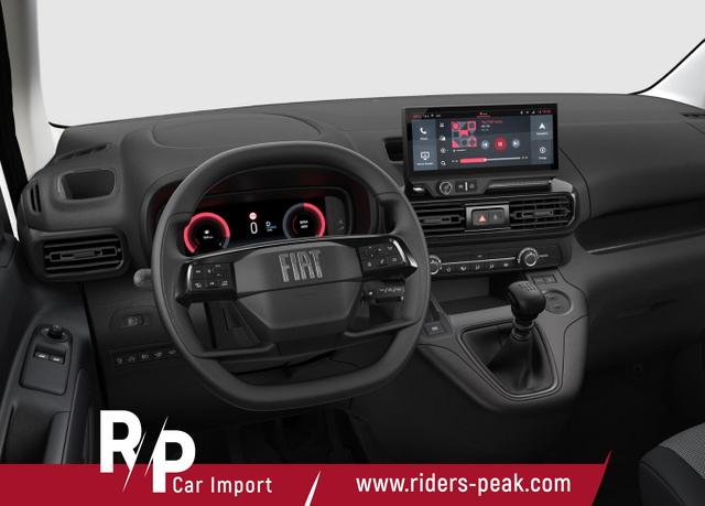 Fiat Dobl&ograve; Doblo Kasten 3S Holzb 10"Radio AppC Kam MagicMir 