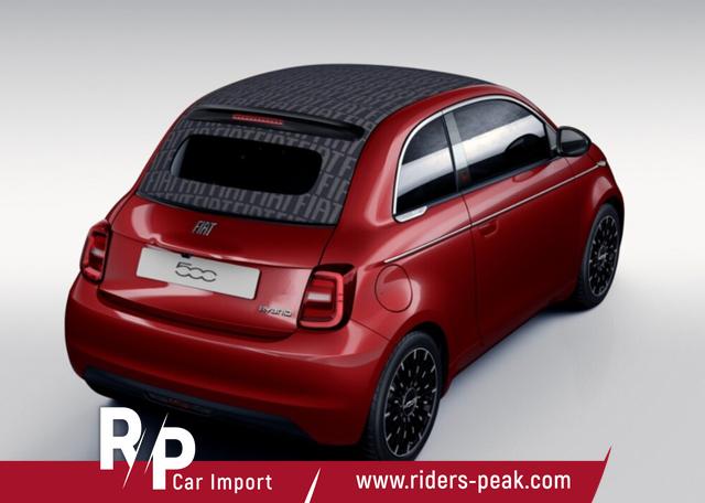 Fiat 500C 500 Cabrio La Prima Nav Keyl SHZ 17Z Kam LED Car 