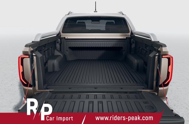 Volkswagen Amarok Aventura AHK Rollcover Chrom Matrix Leder 