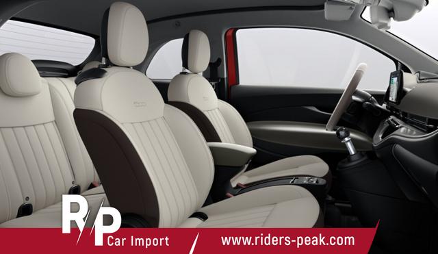 Fiat 500C 500 Cabrio La Prima Nav Keyl SHZ 17Z Kam LED Car 