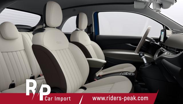 Fiat 500C 500 Cabrio La Prima Nav Keyl SHZ 17Z Kam LED Car 