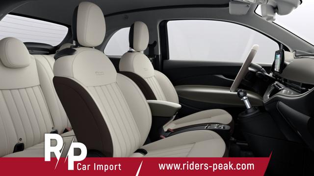 Fiat 500C 500 Cabrio La Prima Nav Keyl SHZ 17Z Kam LED Car 