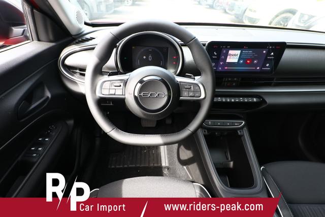 Fiat 600 Icon Hybrid SHZ Keyl Nav Kam 2xPDC LED DigC CarP 