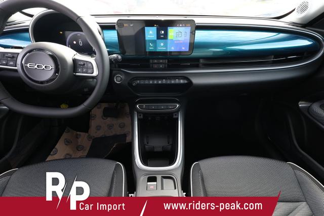 Fiat 600 Icon Hybrid SHZ Keyl Nav Kam 2xPDC LED CarP 