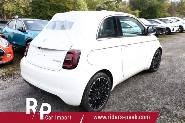 Fiat 500C 500 Cabrio La Prima Nav Keyl SHZ 17Z Kam LED Car 