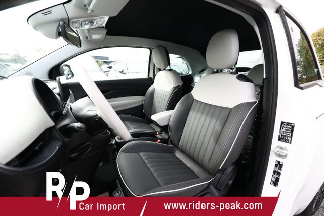 Fiat 500C 500 Cabrio La Prima Nav Keyl SHZ 17Z Kam LED Car 