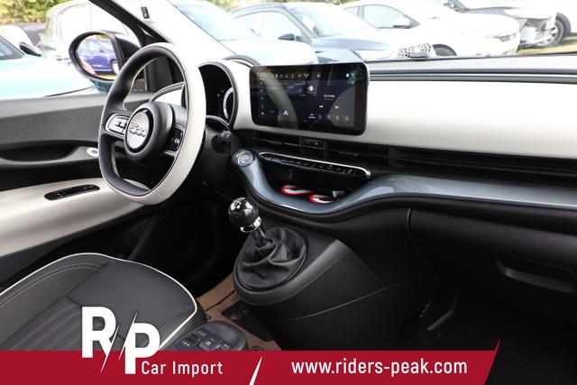 Fiat 500C 500 Cabrio La Prima Nav Keyl SHZ 17Z Kam LED Car 